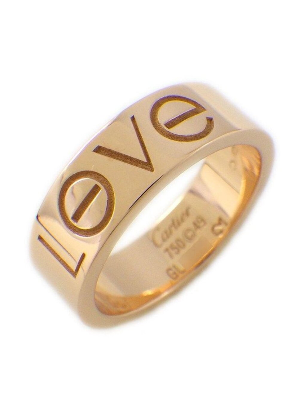 Cartier Ring Love Christmas Limited Model 18k Pink Gold